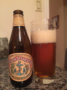 Anchor Steam Beer. Steam?  How does that fit in?